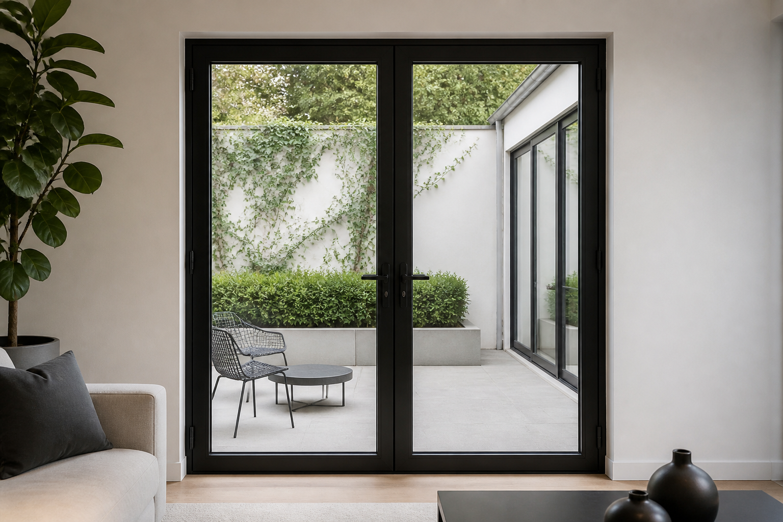 VLX 100 Double Swing / French Door in Thousand Oaks, CA | Hale Windows Thousand Oaks - detail 6