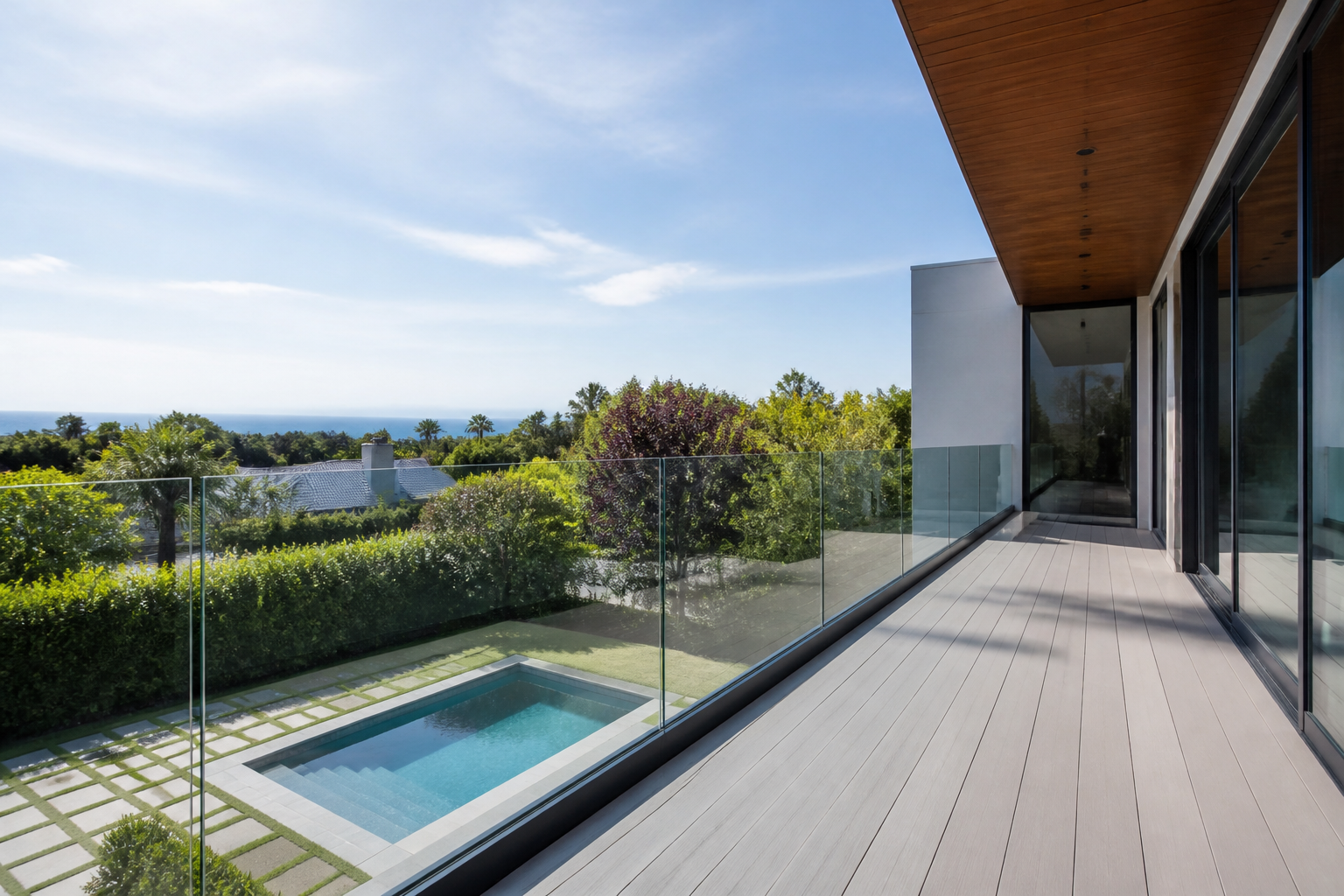 VLX 120 Glass Railing System in Thousand Oaks, CA | Hale Windows Thousand Oaks - detail 4