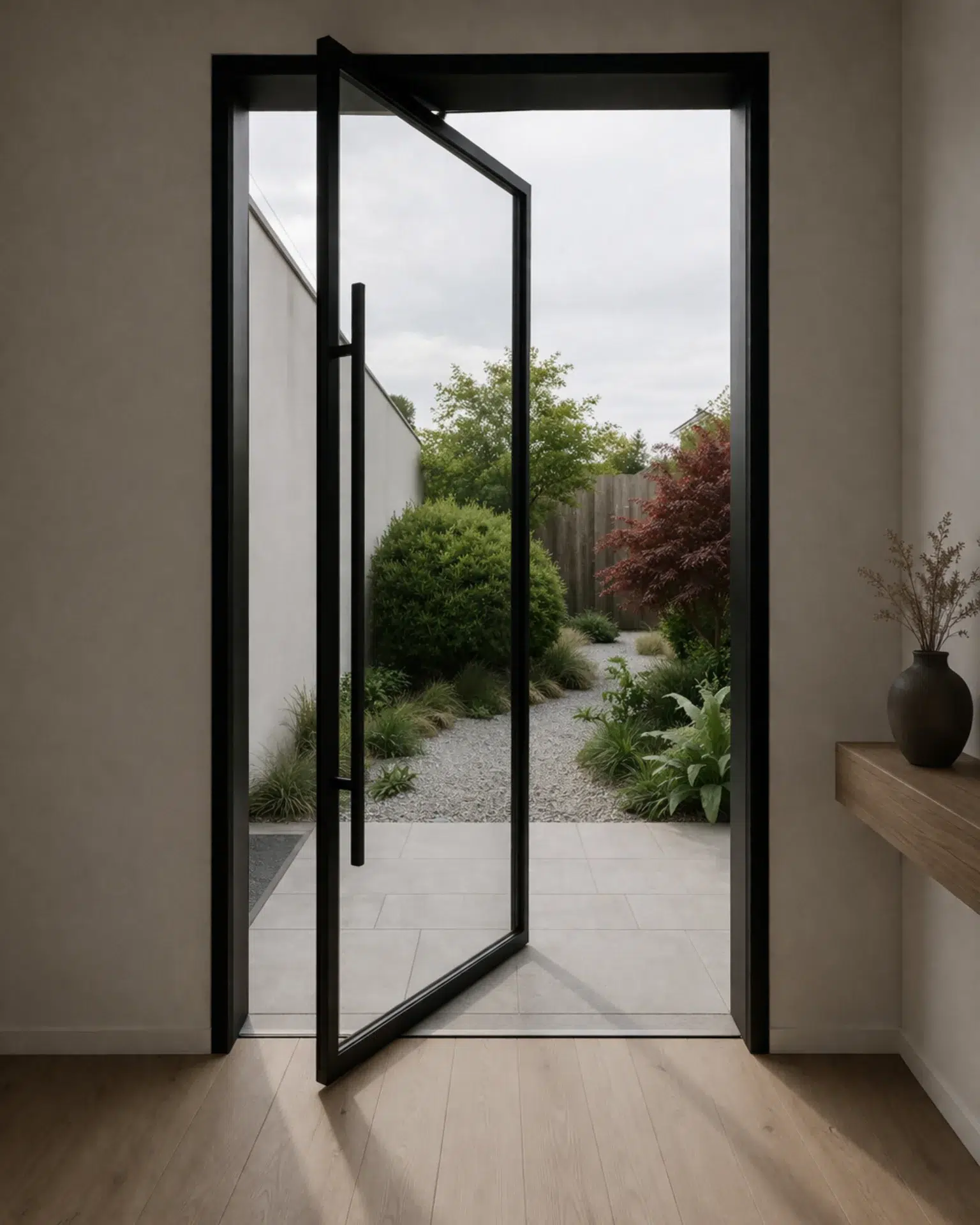 VLX 100 Pivot Door in Thousand Oaks, CA | Hale Windows Thousand Oaks - detail 1
